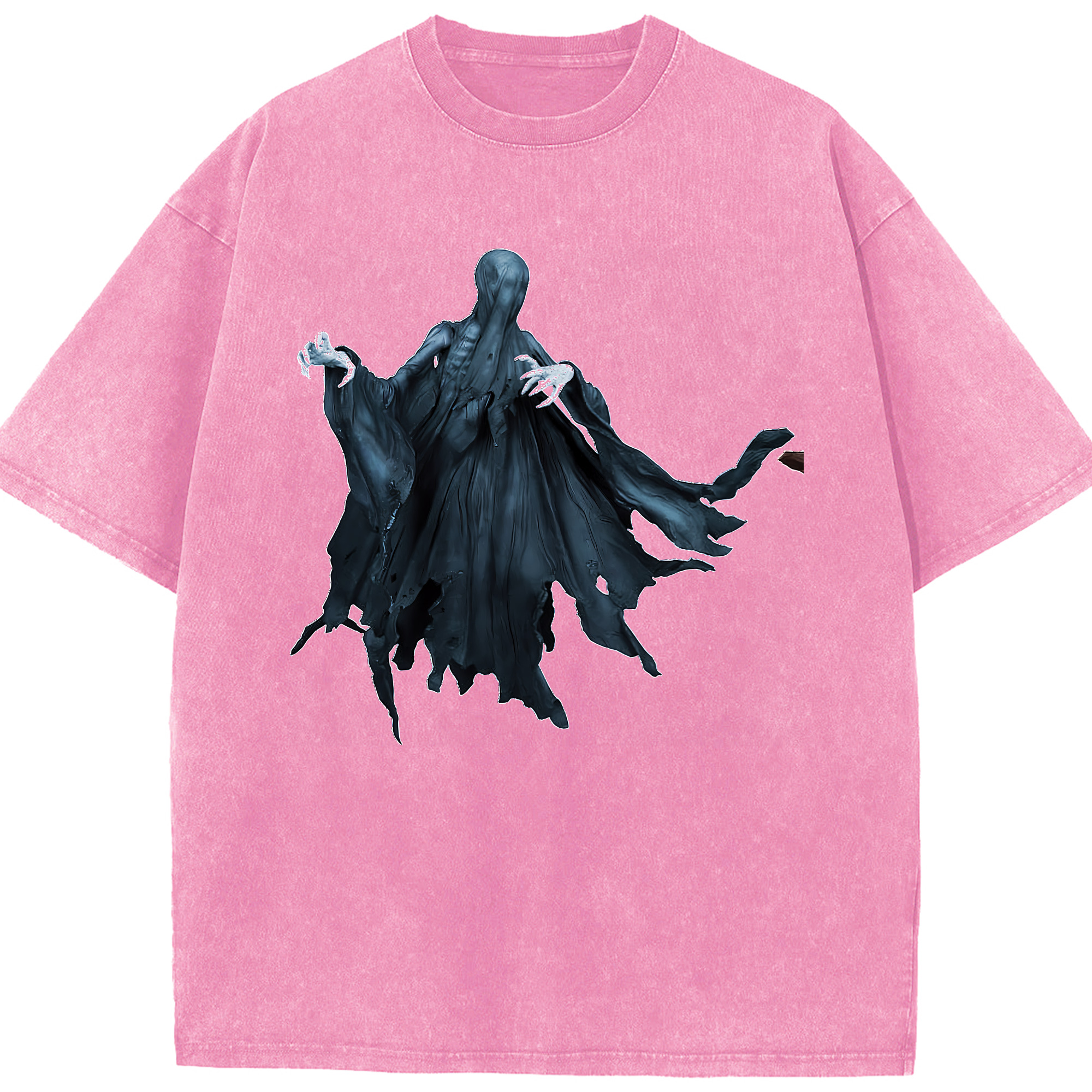 （画像用） Harry Potter ハリー・ポッターシリーズ 綿100% ヴィンテージ風 半袖Tシャツ（フロントプリント）